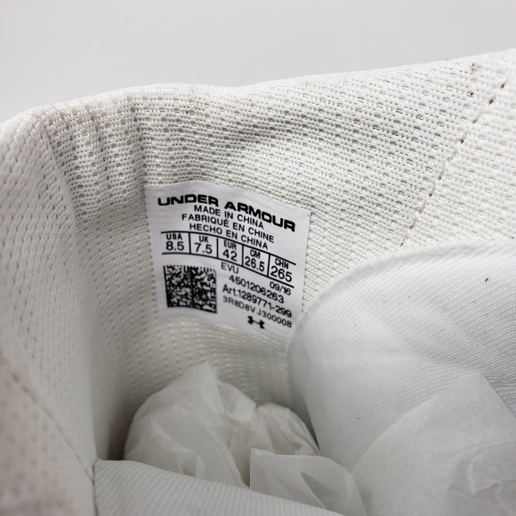 New Under Armour Football Illinois Cleats - Picture 8 of 8